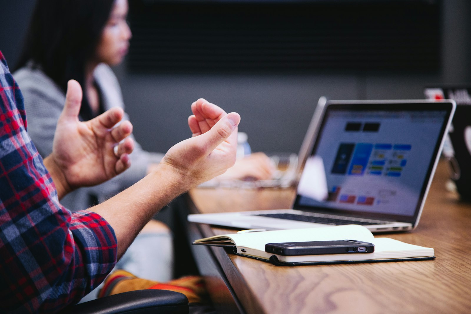 A discovery conversation around a new technology brief
